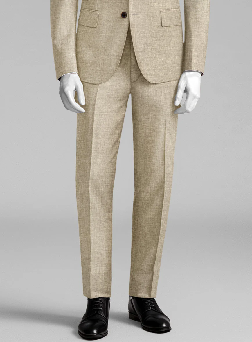 Italian Wool Cotton Silk Brexia Suit - Image 6