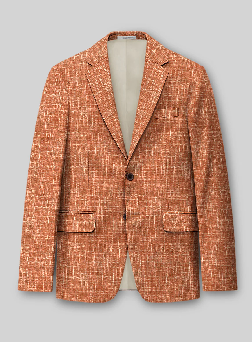 Italian Wool Cotton Silk Lycra Bracino Suit - Image 3