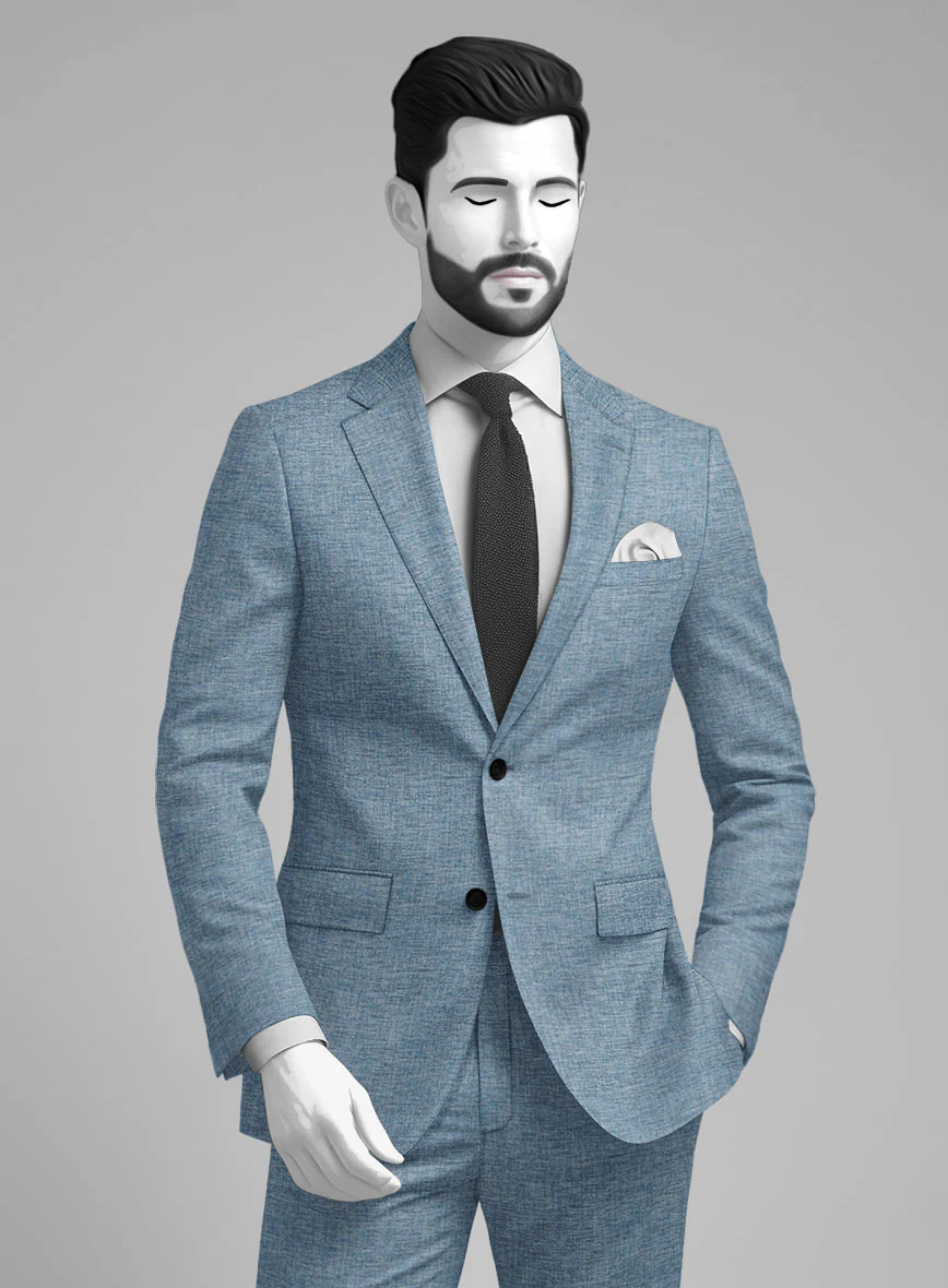 Italian Wool Cotton Silk Zelora Suit - Image 3