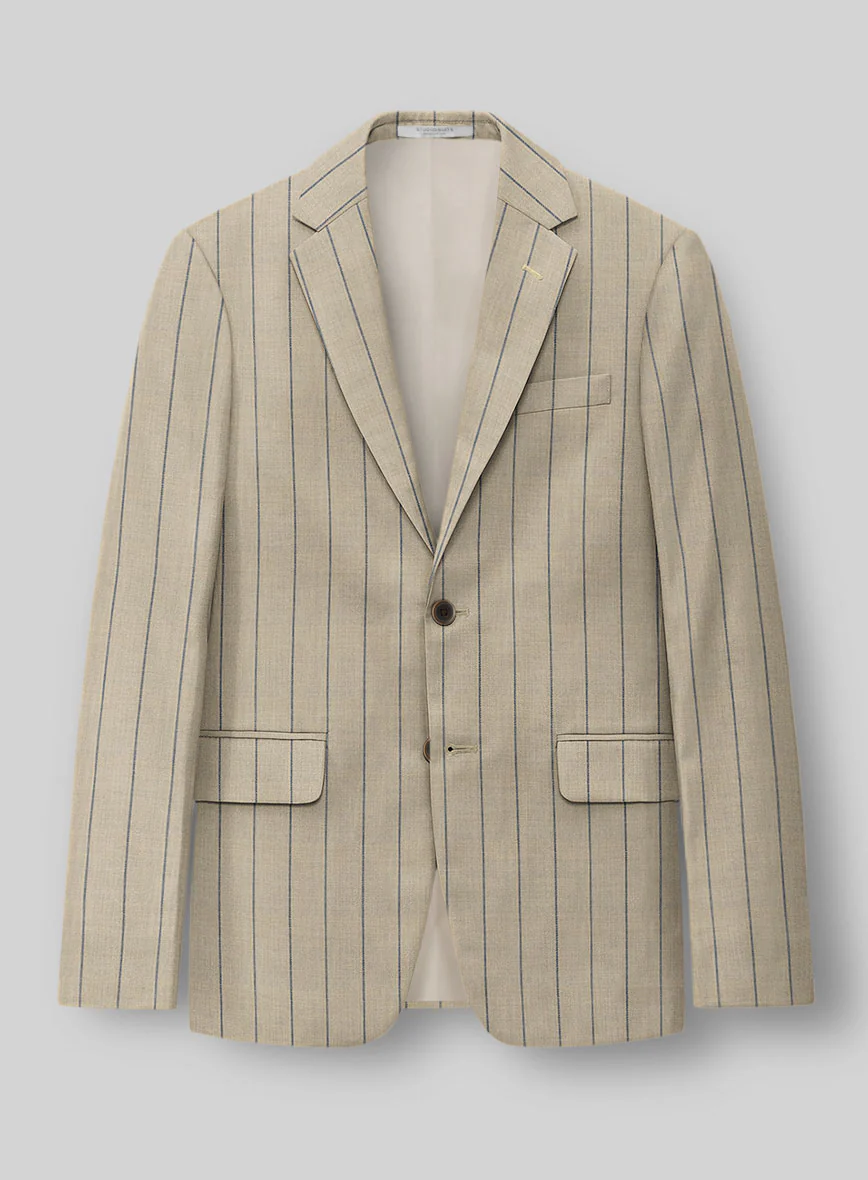 Italian Wool Cotton Strayne Jacket