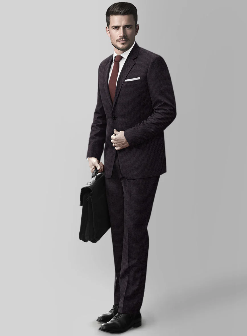 Italian Wool Dario Suit - Image 2