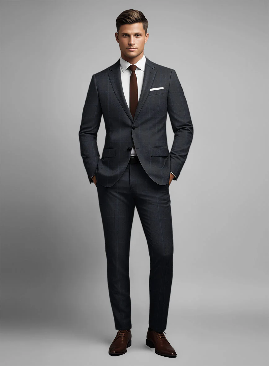 Italian Wool Eletto Suit - Image 3