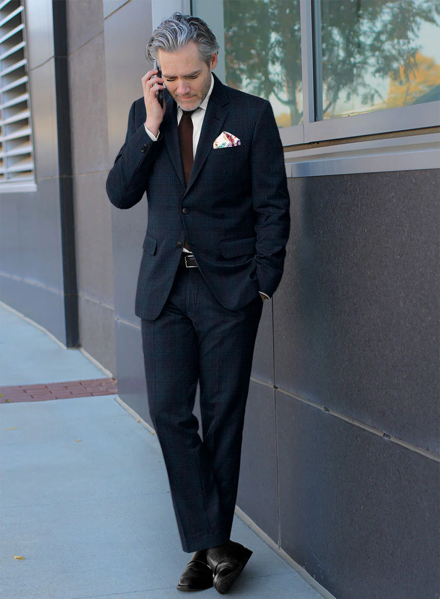 Italian Wool Ercula Suit - Image 2