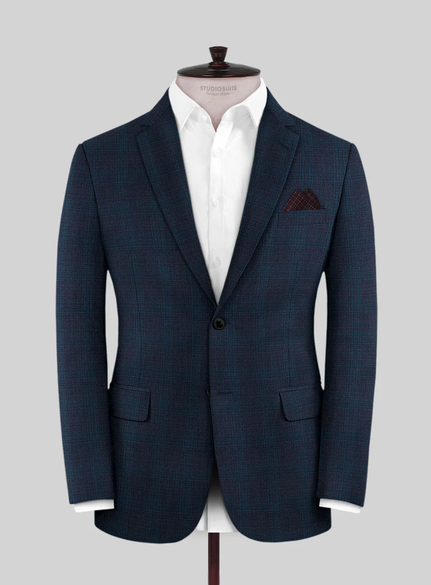 Italian Wool Ercula Suit - Image 3