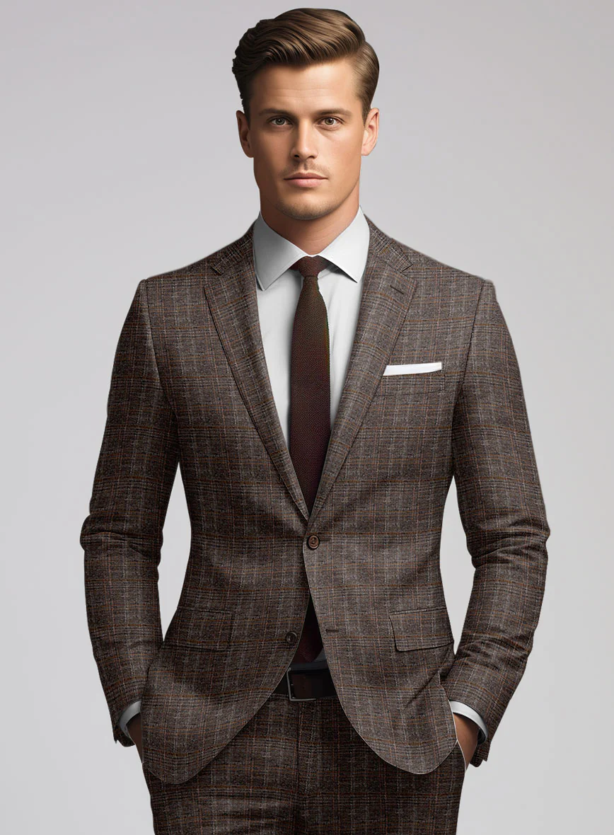 Italian Wool Eulogio Suit - Image 4