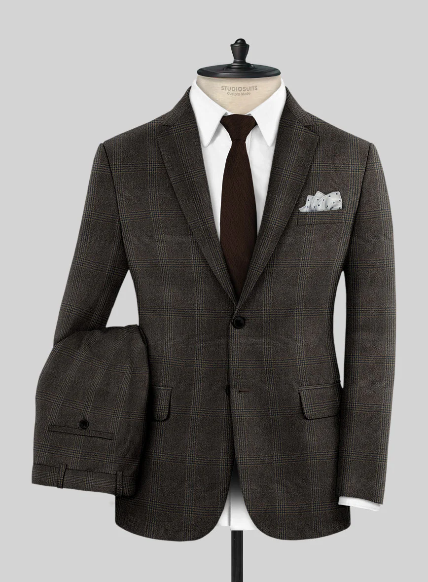 Italian Wool Fagiolo Suit - Image 2