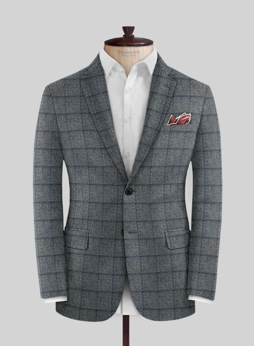 Italian Wool Foque Suit - Image 3