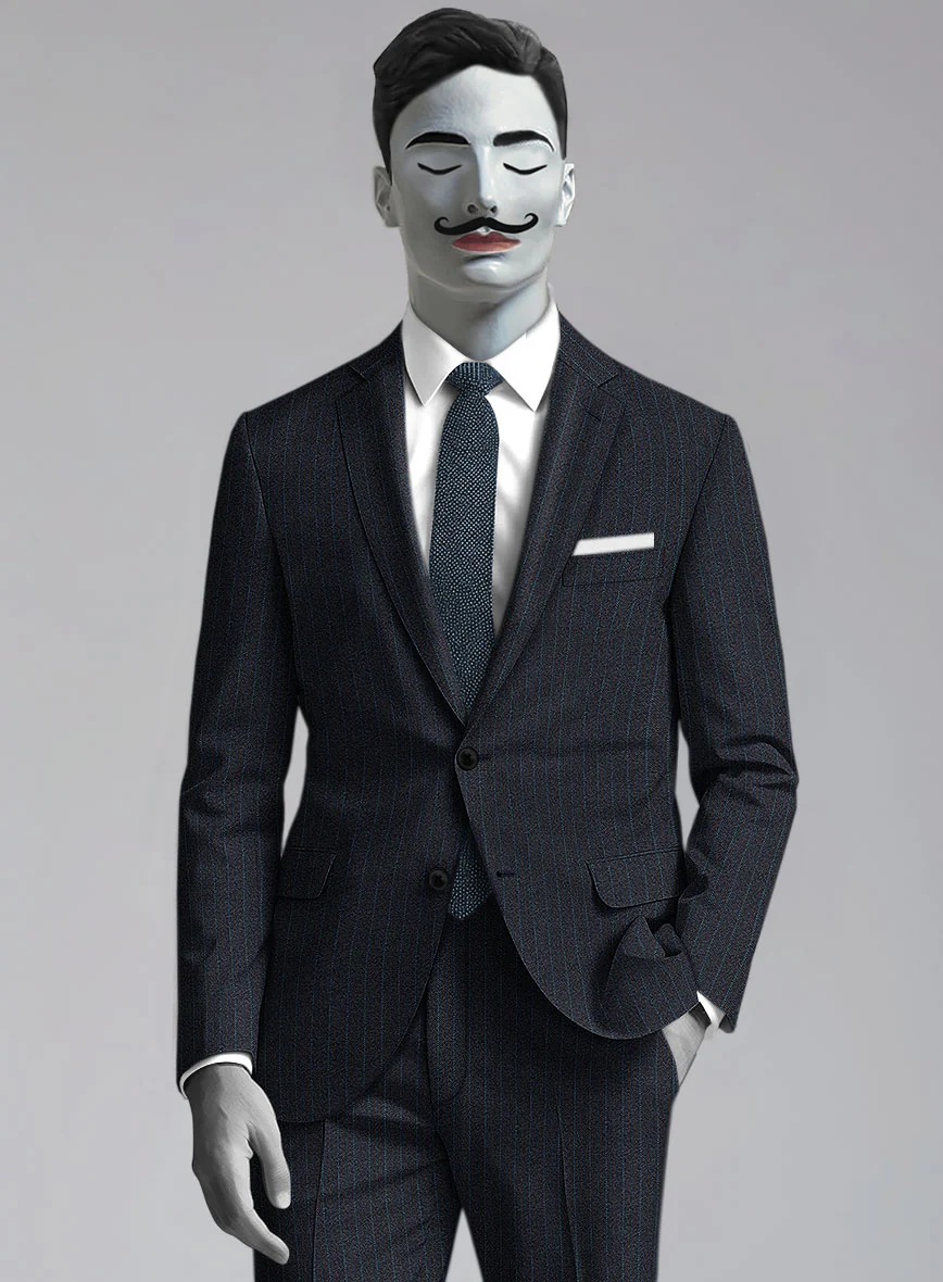 Italian Wool Giacarta Suit - Image 4