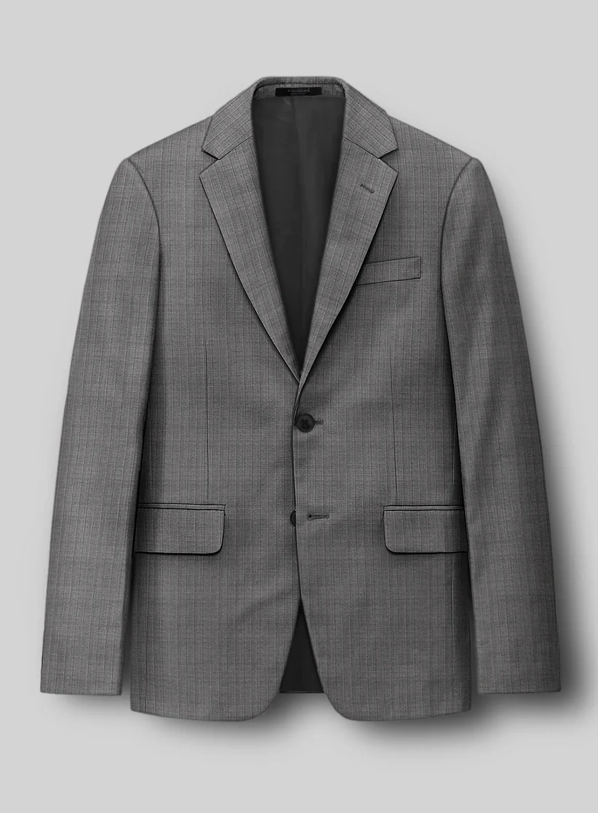 Italian Wool Greylon Suit - Image 2