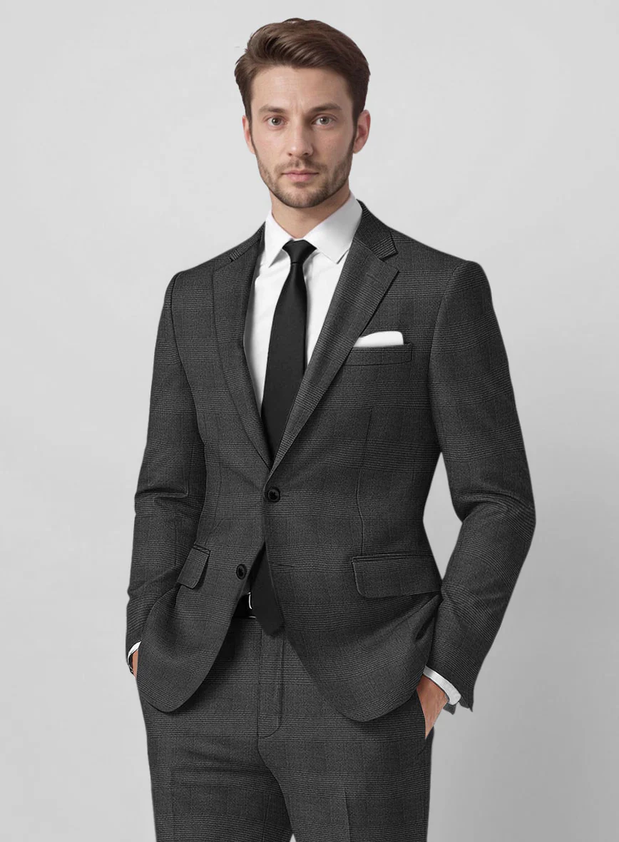 Italian Wool Grigento Suit - Image 3
