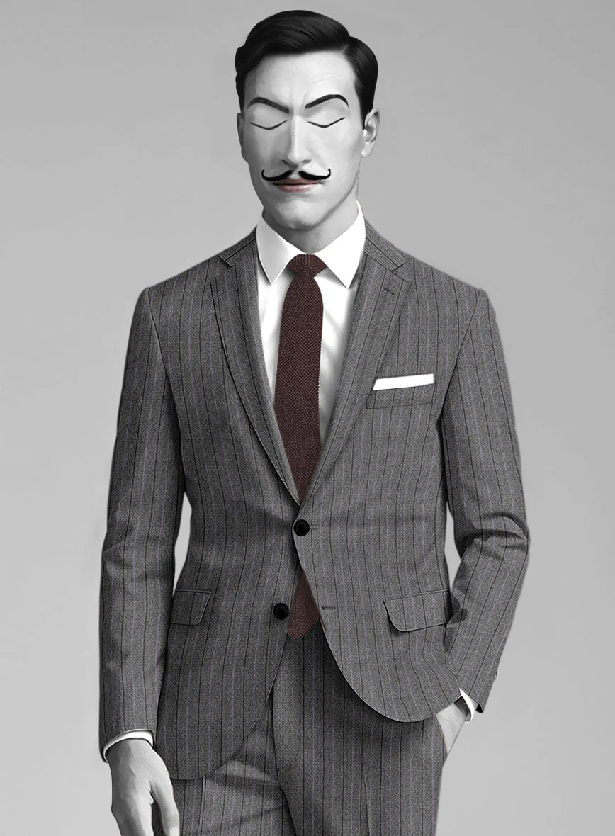 Italian Wool Henlor Suit - Image 3