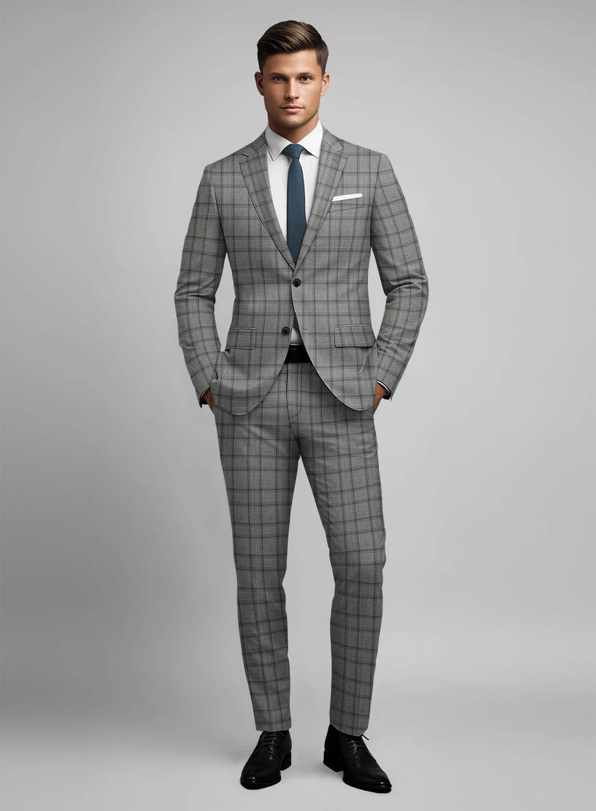 Italian Wool Heraclio Suit - Image 2