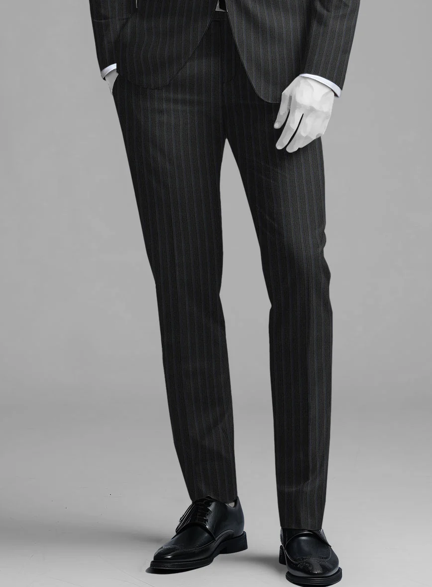 Italian Wool Herringbone Dorsano Suit - Image 5
