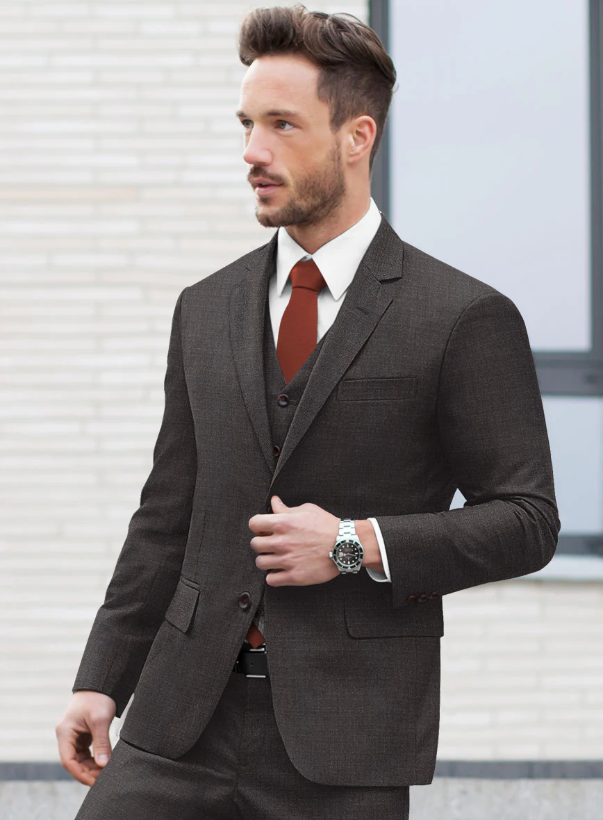 Italian Wool Hopsack Octavio Jacket - Image 2
