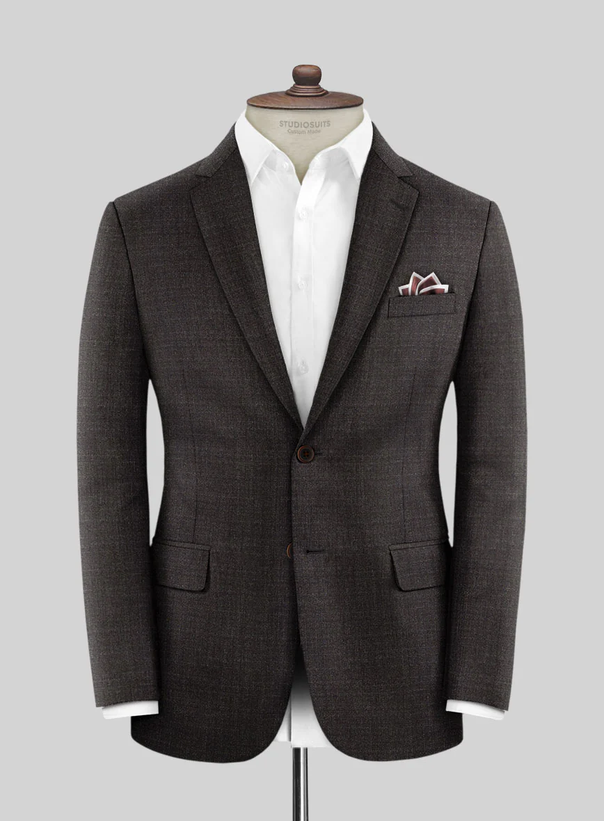 Italian Wool Hopsack Octavio Jacket - Image 3