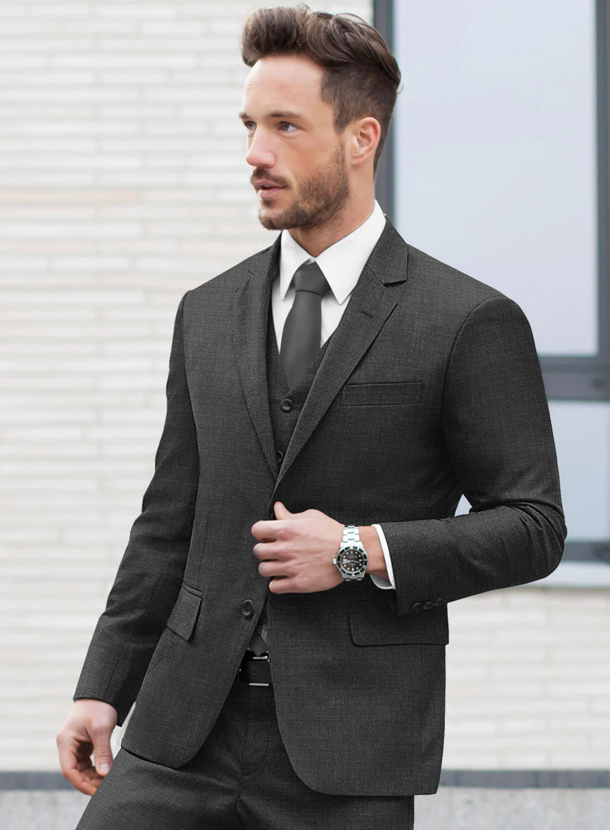 Italian Wool Hopsack Patricia Suit - Image 4