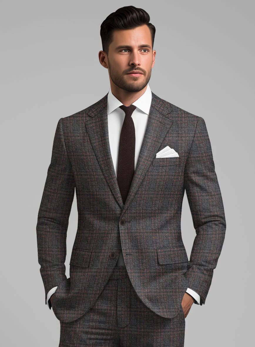 Italian Wool Jairo Suit - Image 4