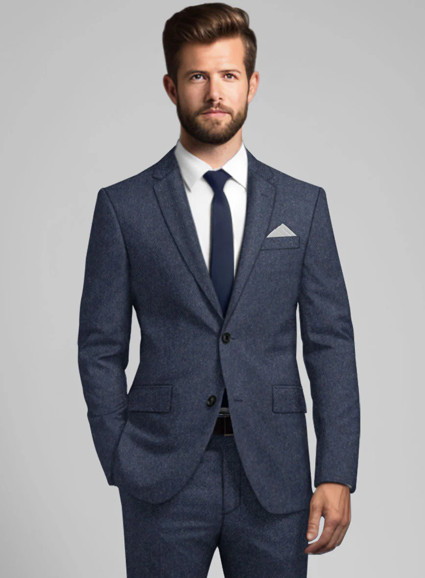 Italian Wool Leonida Suit - Image 4