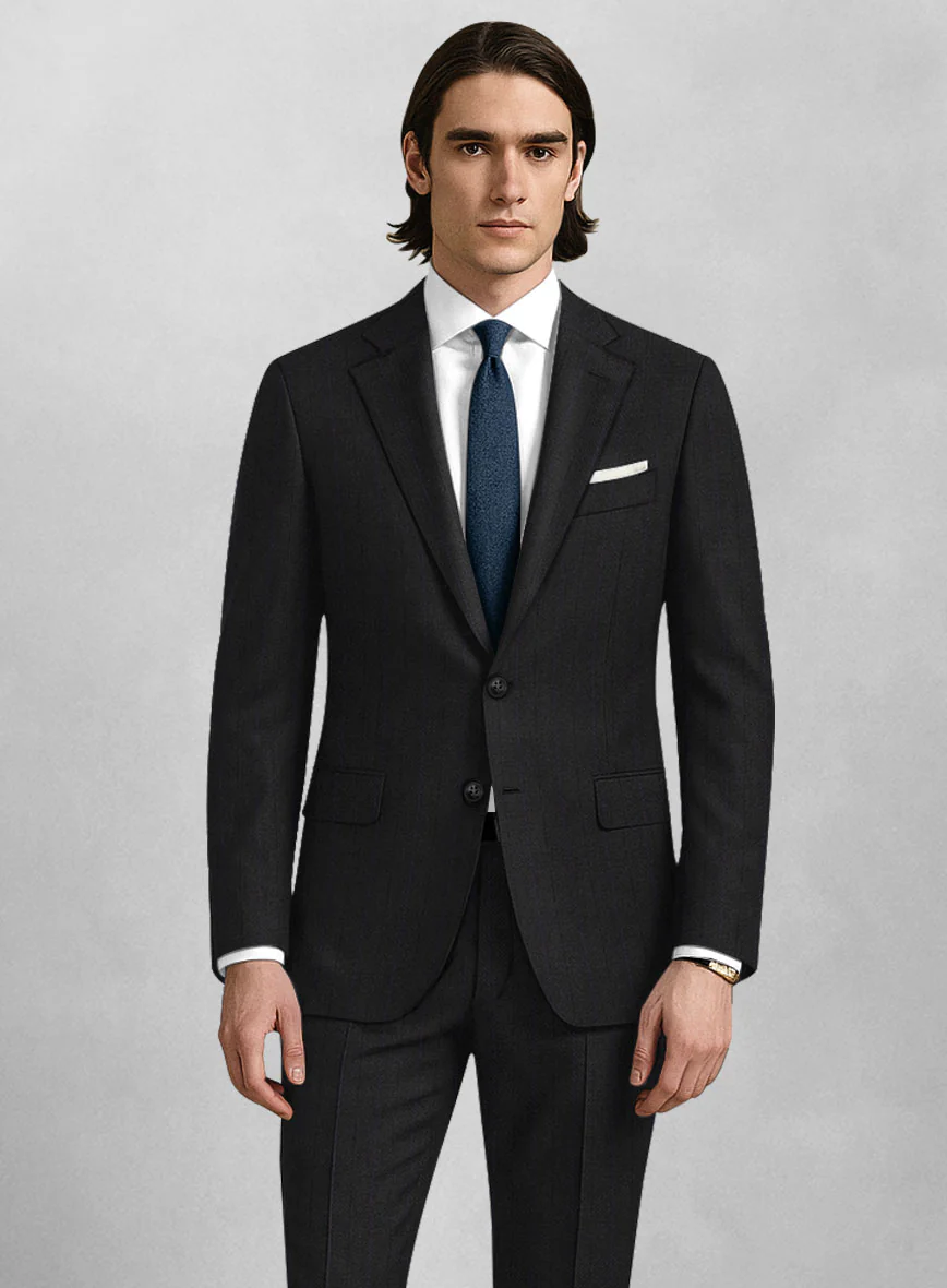 Italian Wool Linegrain Jacket - Image 2