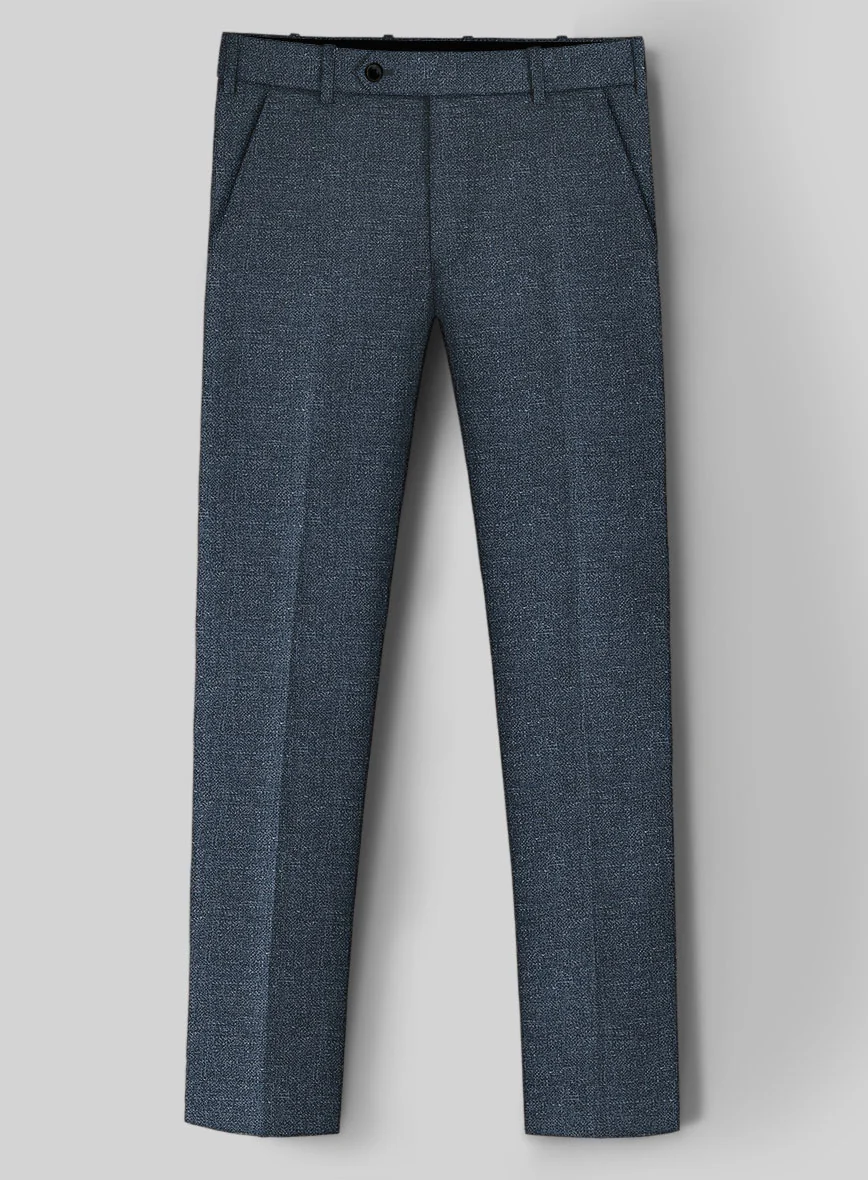 Italian Wool Linen Basket Weave Gulem Suit - Image 5