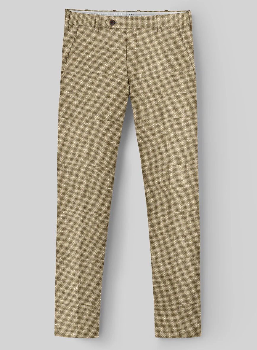 Italian Wool Linen Basket Weave Inol Suit - Image 5