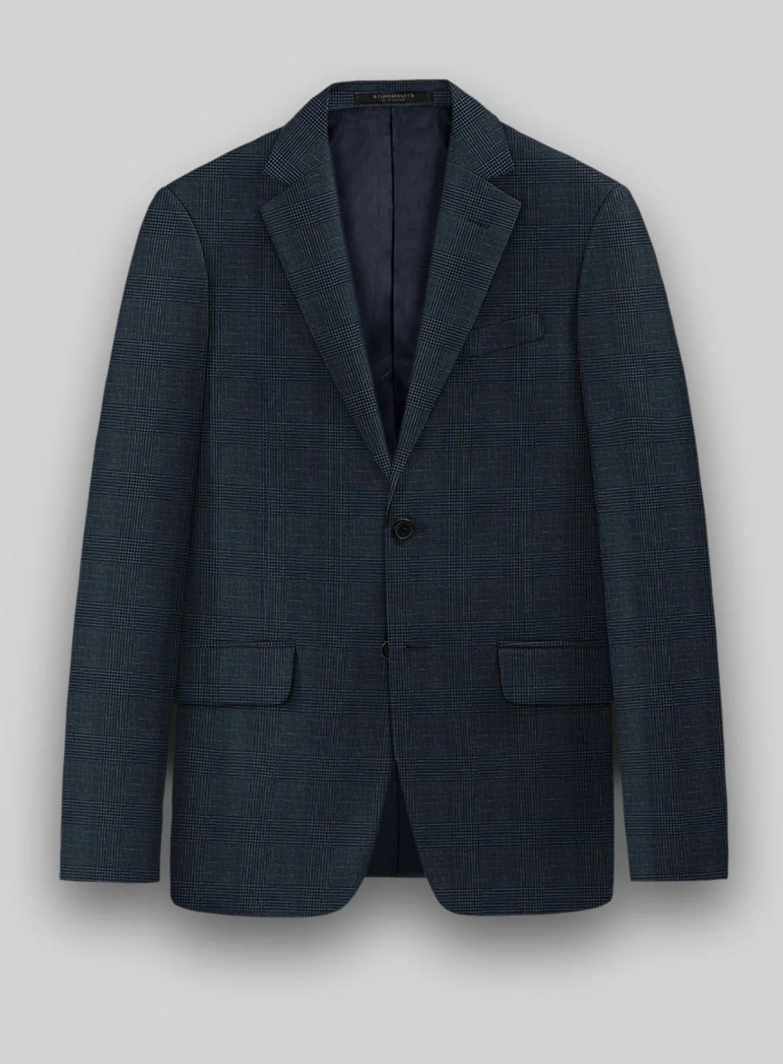 Italian Wool Linen Domingo Suit - Image 3