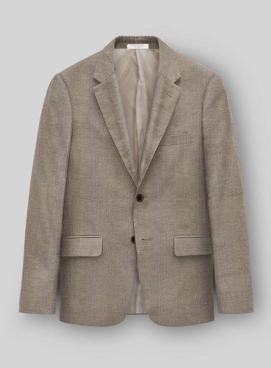 Italian Wool Linen Humberto Suit - Image 5