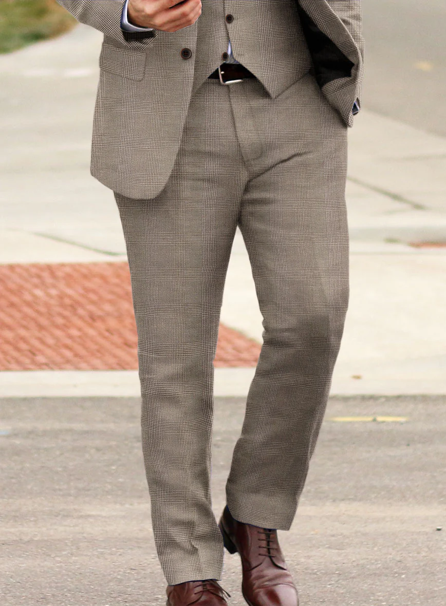 Italian Wool Linen Humberto Suit - Image 7