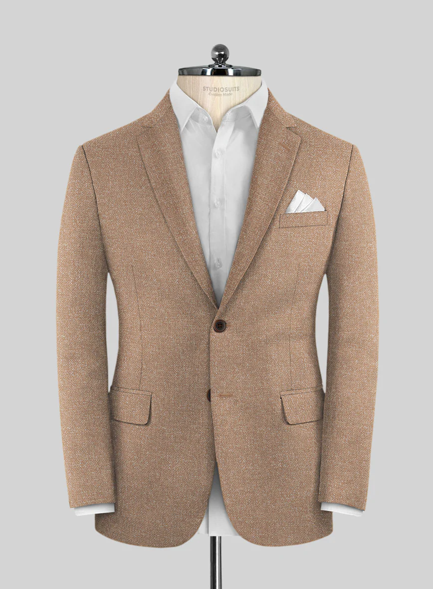Italian Wool Linen Rafaele Jacket - Image 3