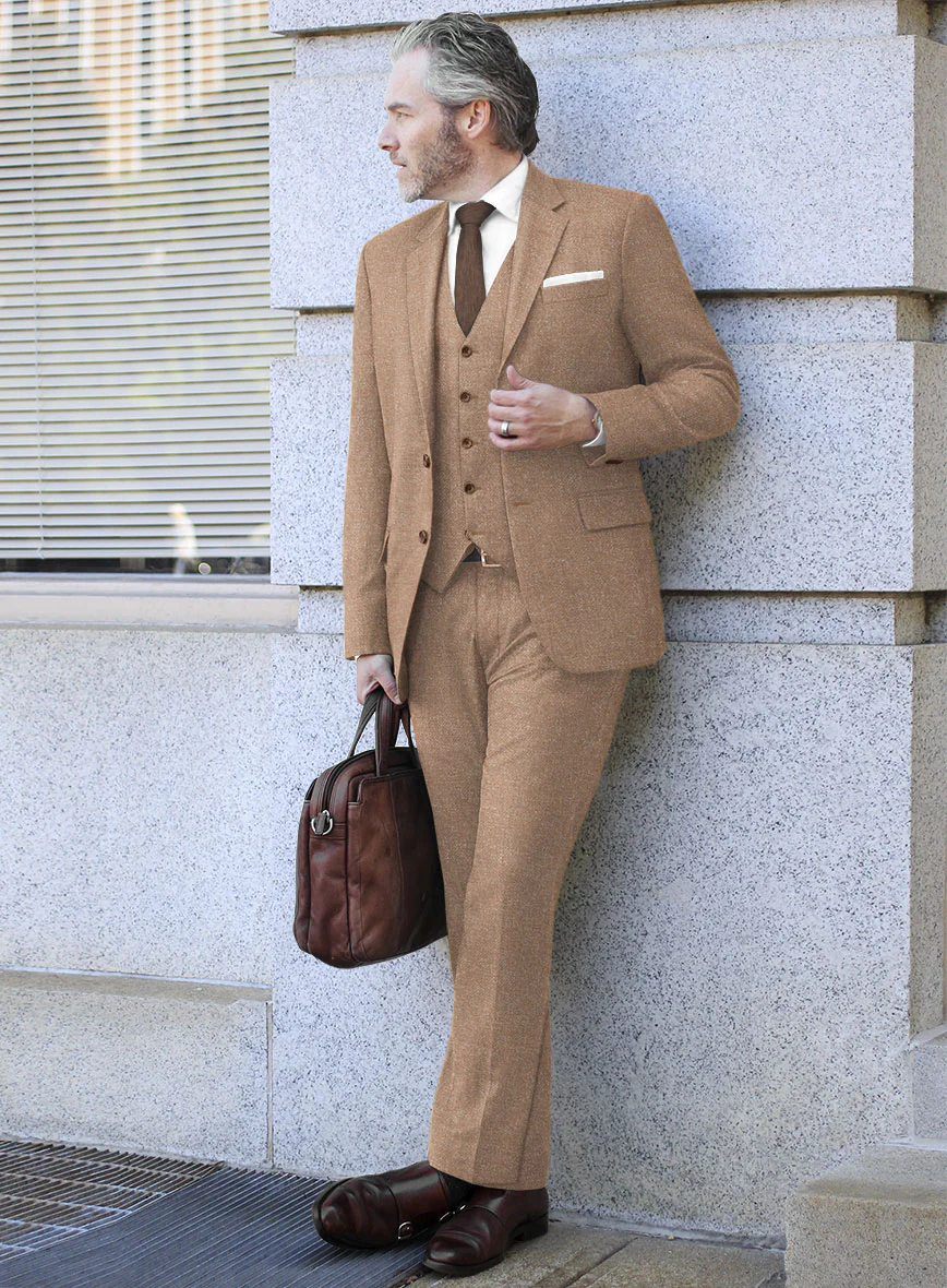 Italian Wool Linen Rafaele Suit - Image 2