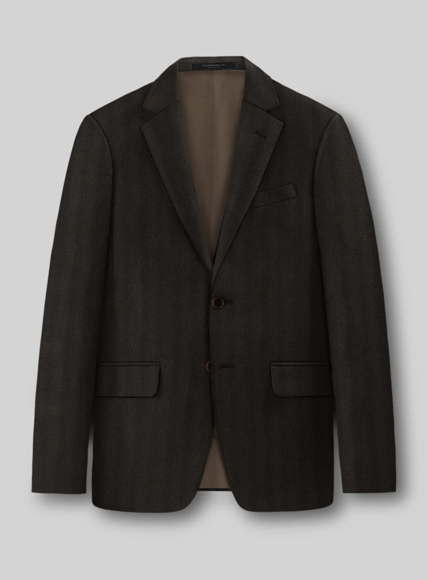 Italian Wool Linen Silk Ciagi Suit - Image 2