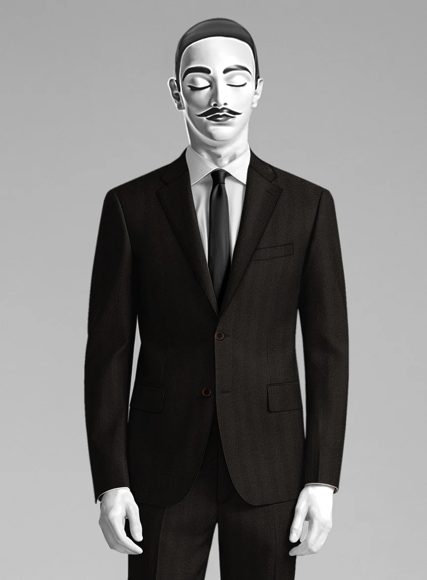 Italian Wool Linen Silk Ciagi Suit - Image 3