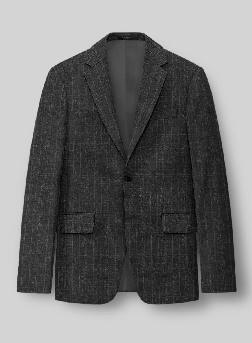 Italian Wool Linen Silk Farniel Suit - Image 2