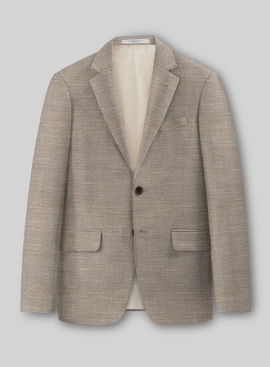 Italian Wool Linen Silk Lycra Erasmo Suit - Image 3