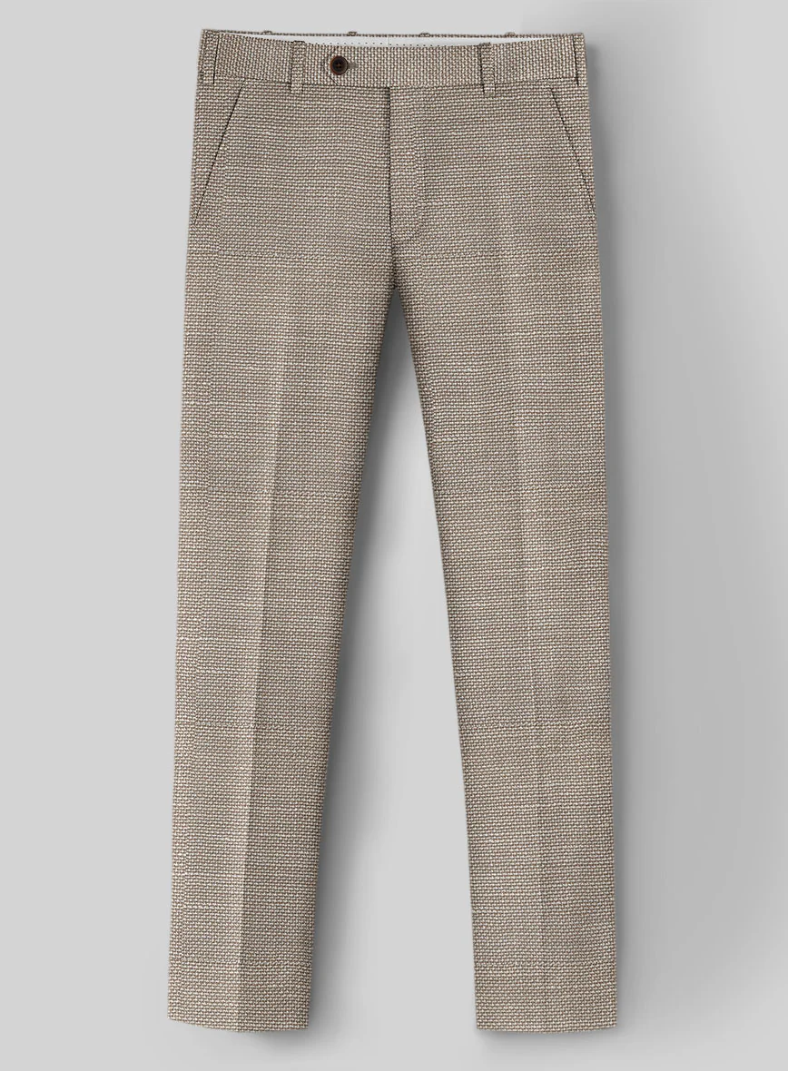 Italian Wool Linen Silk Lycra Erasmo Suit - Image 5