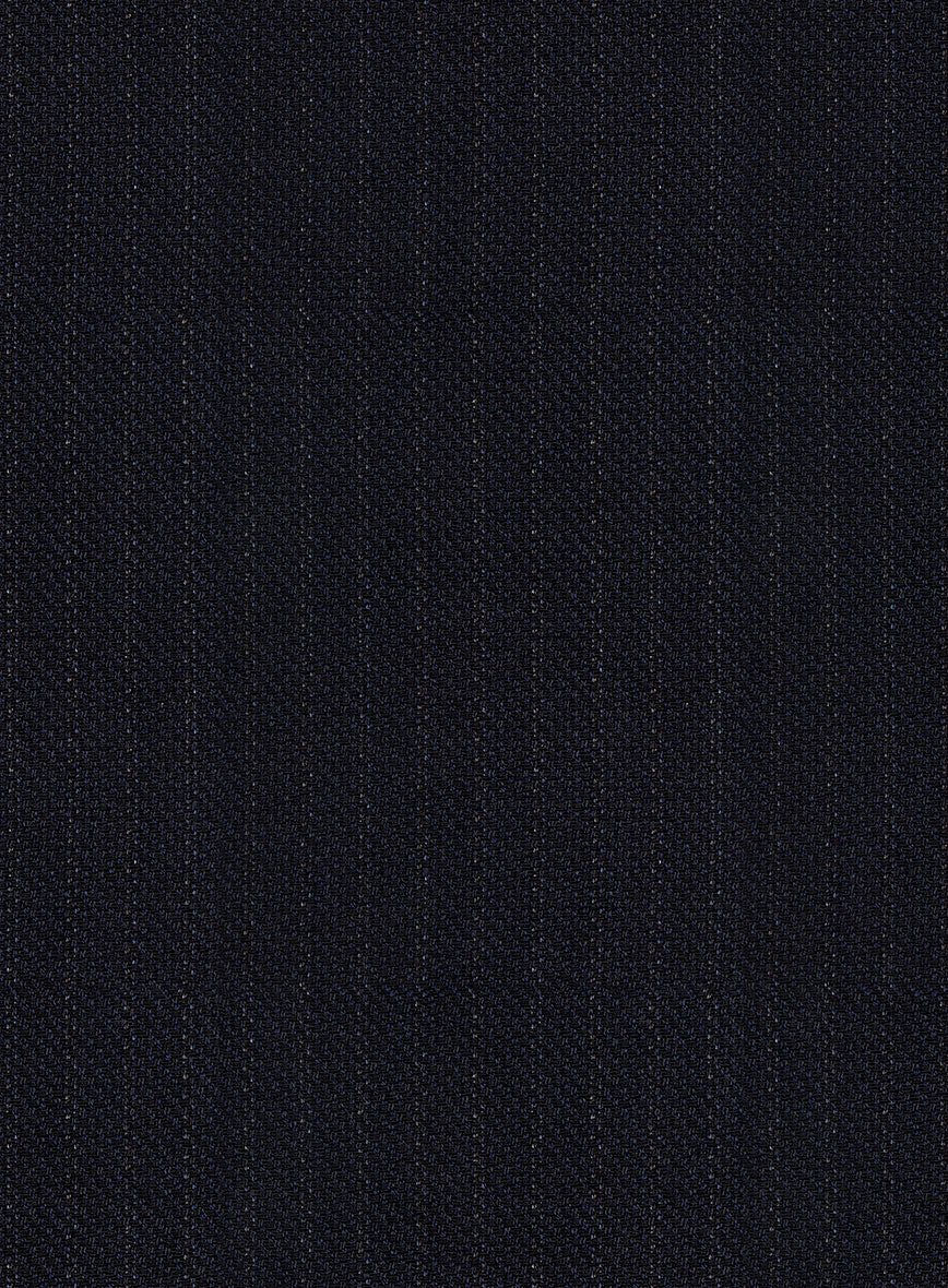 Italian Wool Lycra Basket Weave Lormato Jacket - Image 3