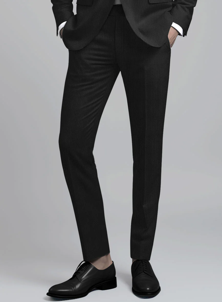 Italian Wool Lycra Capo Pants - Image 2