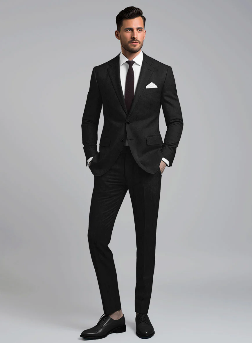 Italian Wool Lycra Capo Suit - Image 2