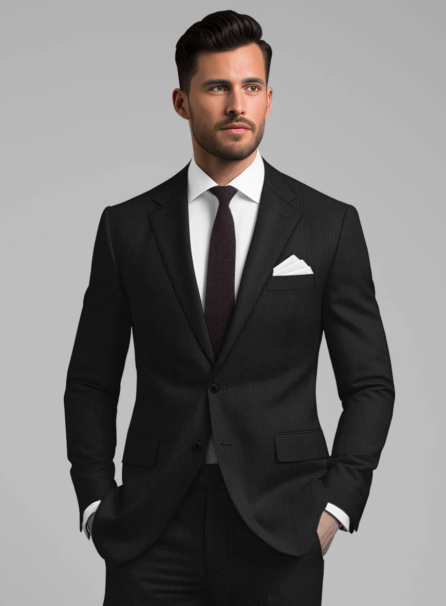 Italian Wool Lycra Capo Suit - Image 4