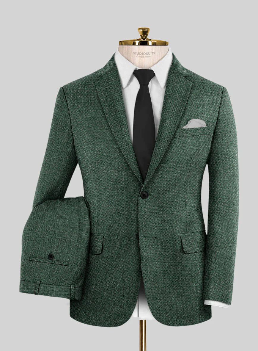 Italian Wool Lycra Esterno Suit - Image 2