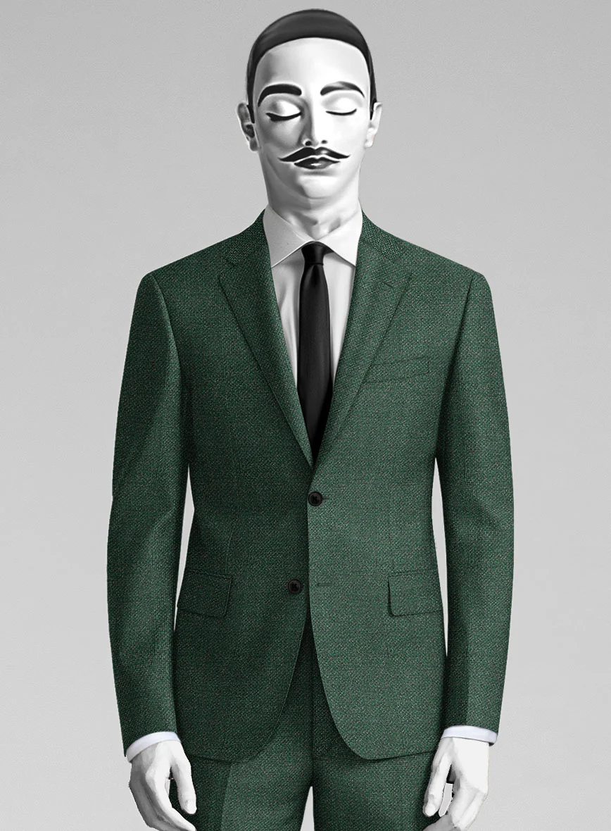 Italian Wool Lycra Esterno Suit - Image 4