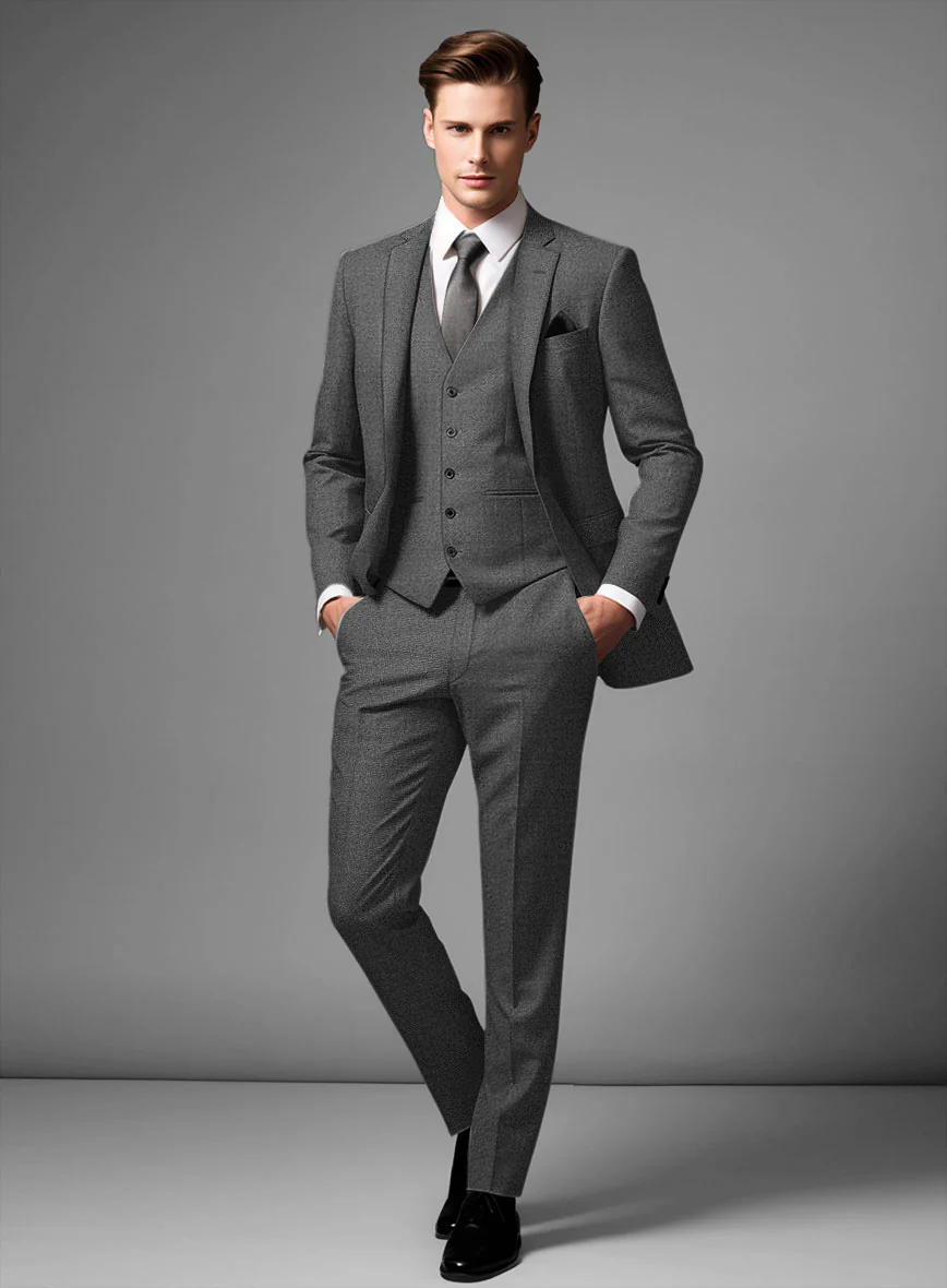 Italian Wool Lycra Franciso Suit - Image 2