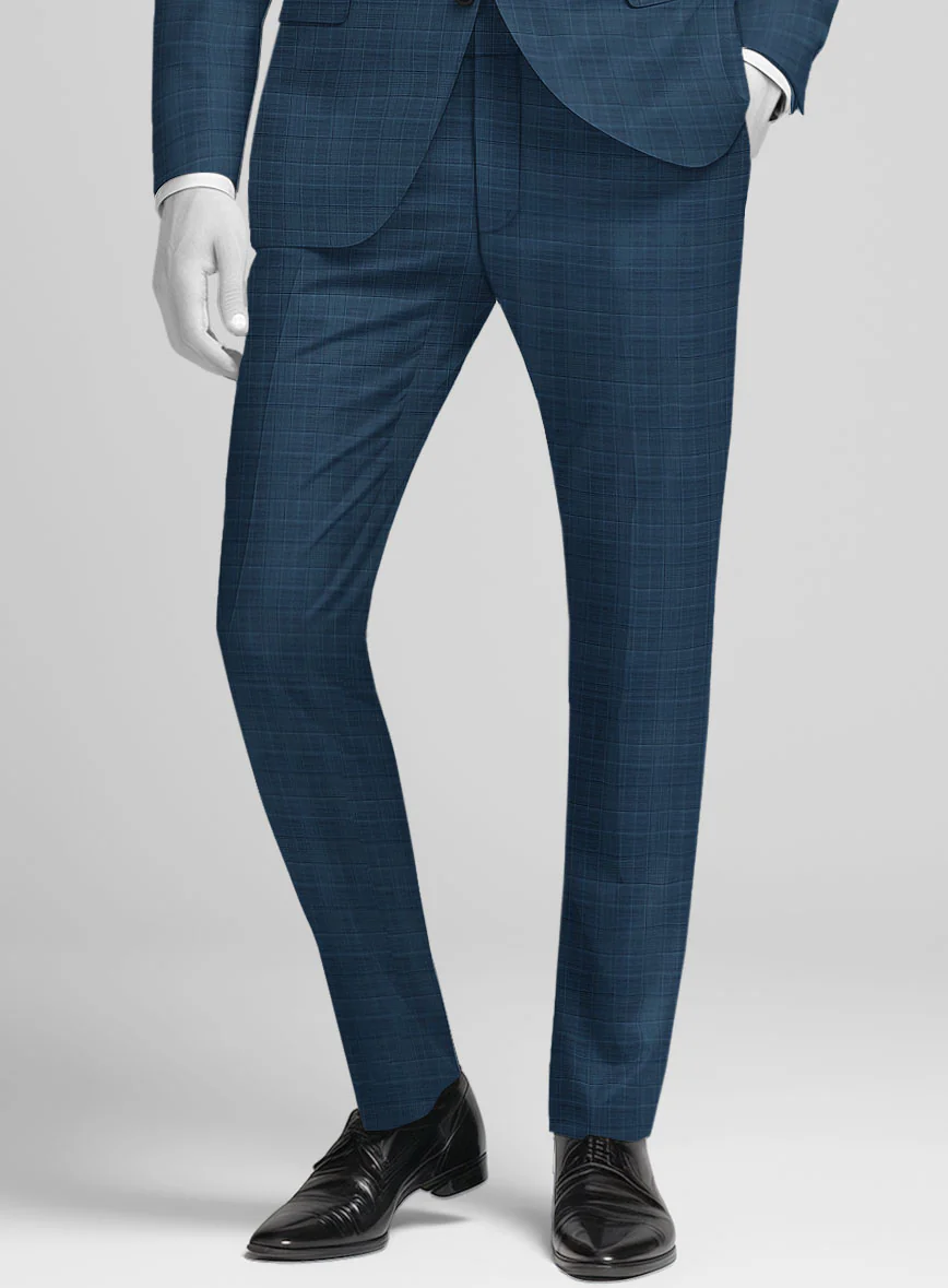 Italian Wool Lycra Giardini Pants - Image 2
