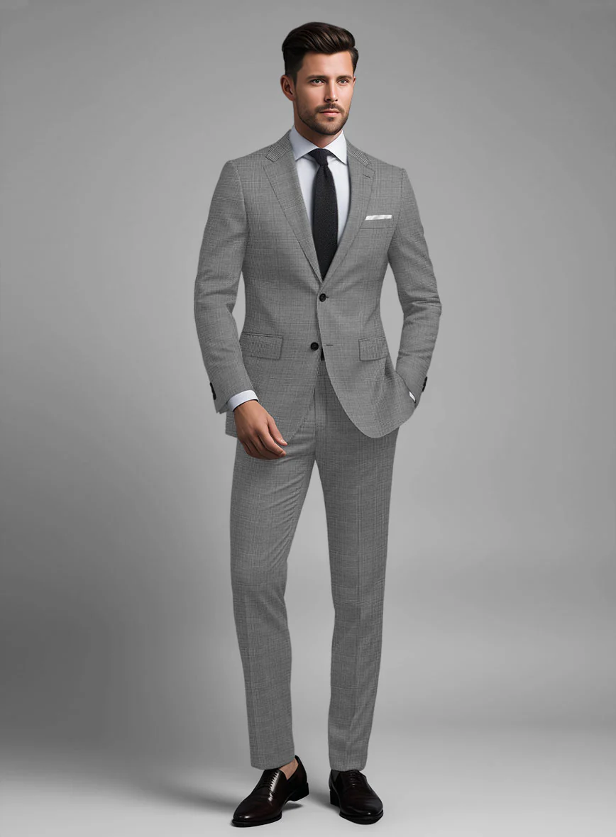 Italian Wool Lycra Guadalupe Suit - Image 2