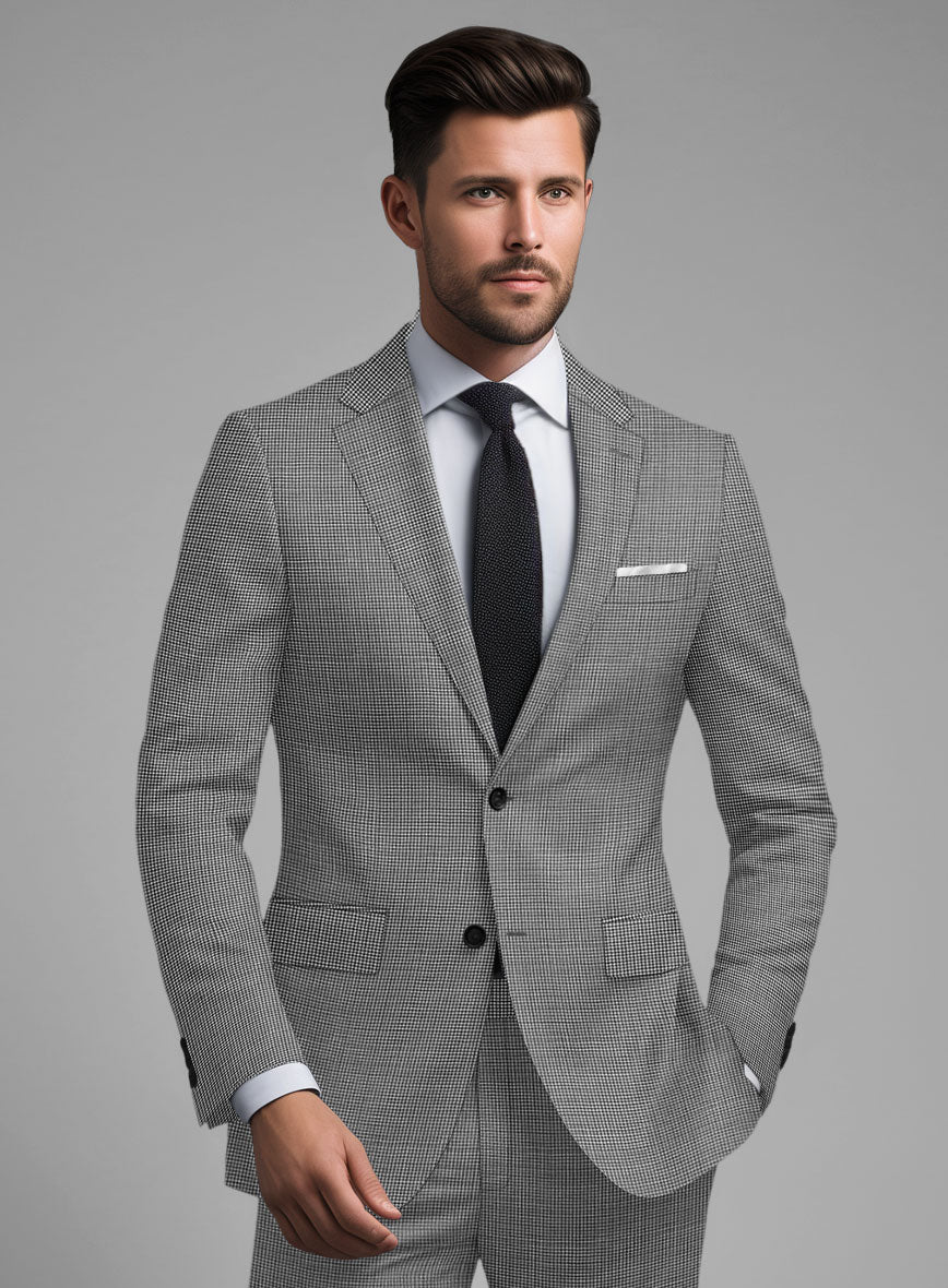 Italian Wool Lycra Guadalupe Suit - Image 4