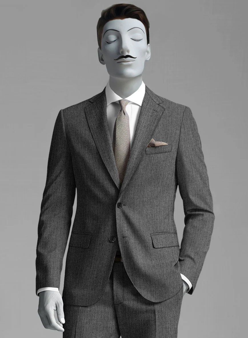 Italian Wool Lycra Marota Suit - Image 3