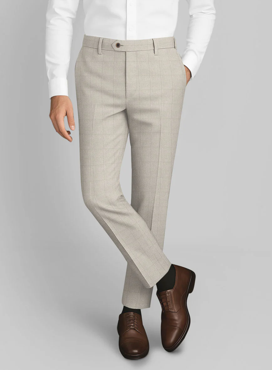 Italian Wool Lycra Norvel Suit - Image 5