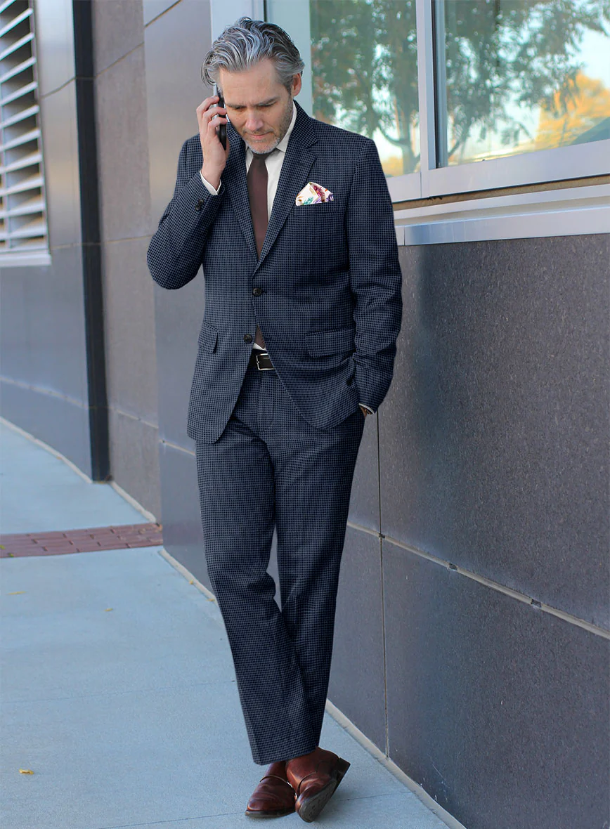 Italian Wool Lycra Paladi Suit - Image 2