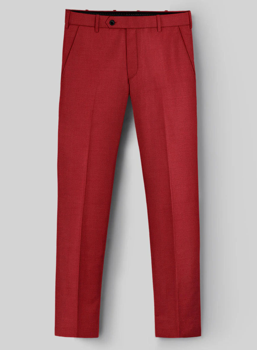 Italian Wool Lycra Tarnelo Pants