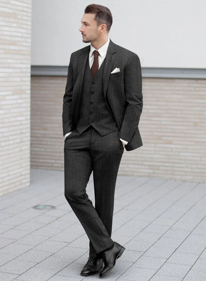 Italian Wool Lycra Xiomara Suit - Image 2